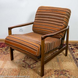 2 fotele drewniane - pasy
